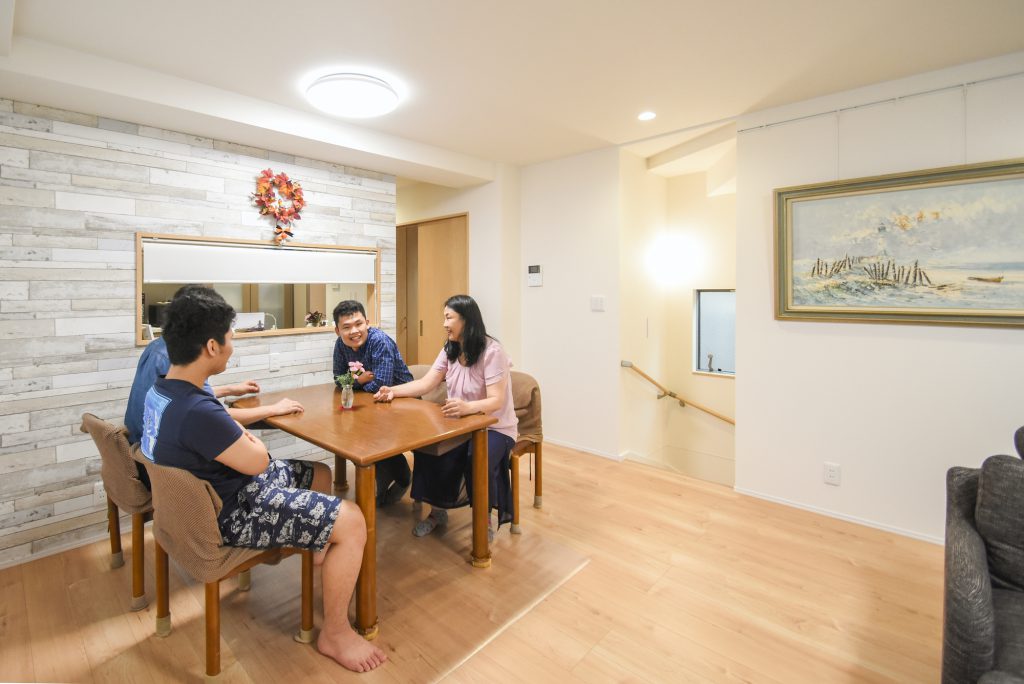 家族の会話が続く心地よい住まい